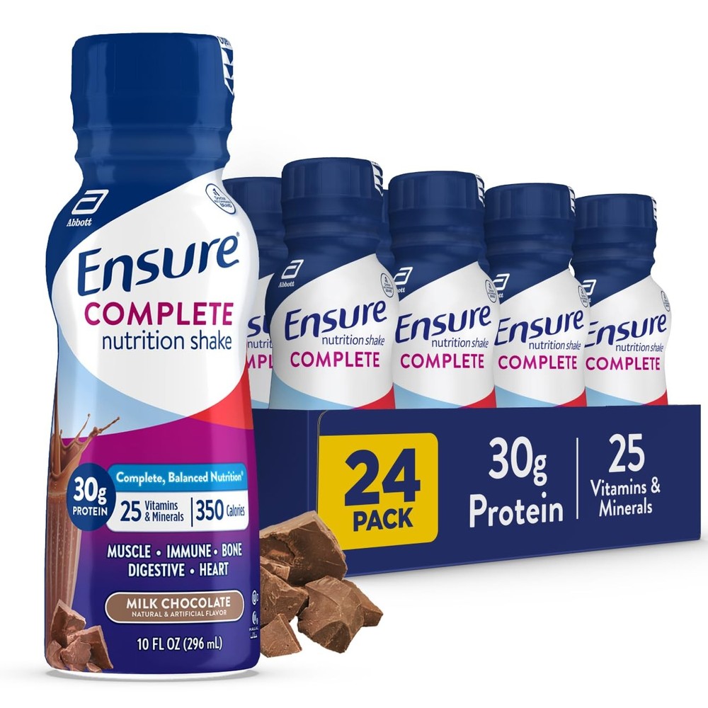 Ensure Complete Milk Chocolate Nutrition Shake Complete Balanced Meal