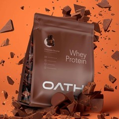 Oath Nutrition Whey Protein Powder Chocolate Brownie 25 Grams Of Protein And