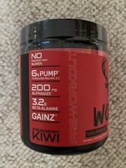 Bucked Up – Woke – HIGH STIM Pre Workout – Strawberry Kiwi – 11/2027