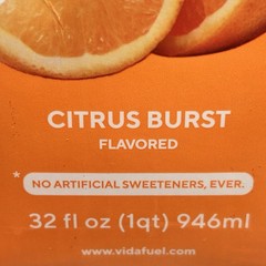 Vidafuel Wellness Protein Drink Citrus Burst 32 oz ~ 16 Servings Carton Exp:1/27