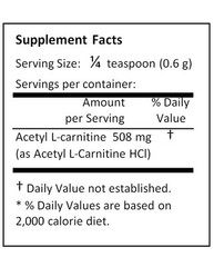 100% PURE 500g ACETYL L-CARNITINE (ALCAR) POWDER Amino Acid memory