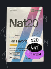 Pruvit Ketones NAT20 Variety 20 pk Charged 2027 SEALED IN BOX