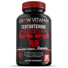 TESTO BOOSTER – Energy, Stamina, Endurance – Muscle Builder – PRIME LAB CAPLETS