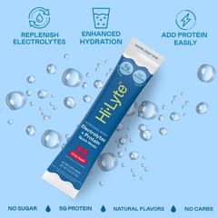 Hi-Lyte Electrolytes Protein Quick Sticks Crisp Apple 16 Servings – Sodium