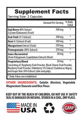 multivitamin supplement – GOJI BERRY 40% EXTRACT – digestive aid pills 3B