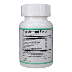 MSM, GLUCOSAMINE & CHONDROITIN, 120 Capsules. JOINT MOBILITY, Cartilage Support.