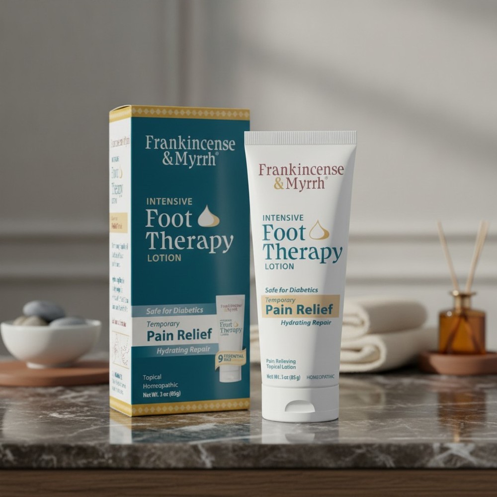 3 oz Healing Lotion with Frankincense and Myrrh for Neuropathy and Pain Relief