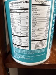 Sprouts Farmers Market Whey Protein birthday cake