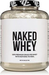 5LB Naked Whey – All Natural Grass Fed Whey Protein Powder, Unflavored, No GMO