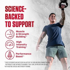 Dymatize 100% Creatine Monohydrate with Creapure, 5g Per Serving, 60 Servings (3