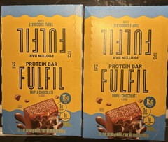 2-Fulfil Protein Bar Triple Chocolate Gluten Free 24 Bars 1.41 oz (40 g)