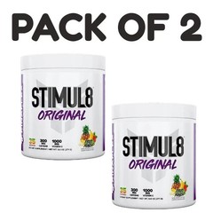 FINAFLEX STIMUL8 Pre-Workout – Fruit Punch – 35 Servings – Pack of 2