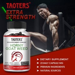 Premium Horny Goat Weed with Maca Root 1000 Mg Stamina Booster for Men and Women