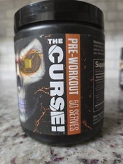 ~*New Sealed The Curse!® Pre Workout, Orange Mango, 8.8 oz (250 g) 50 Servings*~