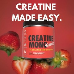 Creatine Gummies Twin Pack – Creatine Monohydrate Strawberry & HCL Blueberry