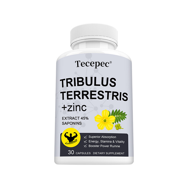 Tribulus Terrestris 1500mg High Potency 45% Saponin Extract