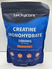 3X Fitness Creatine Monohydrate Powder Unflavored Support Muscle Energy 500g Eac