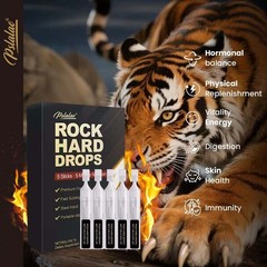 Rock Hard Drops – Maca Root, L-Arginine,Energy, Endurance & Athletic Performance