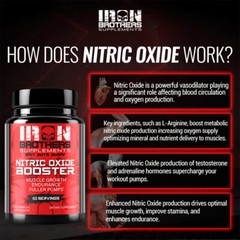 Nitric Oxide Booster Supplement for Blood Circulation and Flow,Endurance