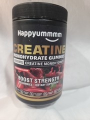 Happyummmm NSF Certified Creatine Gummy 5g – Boost Strength 90 Gummies