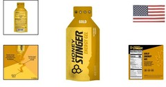 Honey Stinger Classic Energy Gel, Gold, Gluten-Free, Soy/Nut/Dairy-Free, 100 …