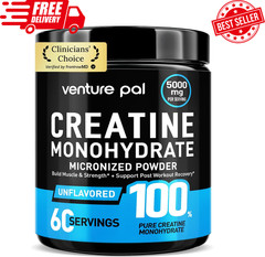 100% Pure Micronized Creatine Monohydrate Powder, Unflavored Creatine for Women