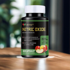Nitric Oxide Booster Supplement Extra Strength Premium Workout Muscle Pump