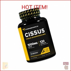 Primaforce Cissus Quadrangularis Extract, 120 Capsules, 1000mg per Serving – Glu