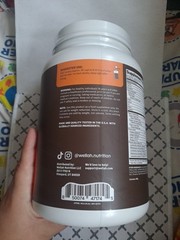 Wellah Grass-Fed Whey Protein Isolate Powder Chocolate Pumpkin Spice 30 Servings