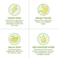 Lemon + Lime Sports Drink Mix – Non-GMO Electrolytes for Optimal Performance