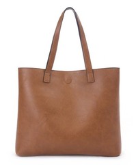 Overbrooke Reversible Tote Bag – Vegan Leather Womens Shoulder Tote with Wristle