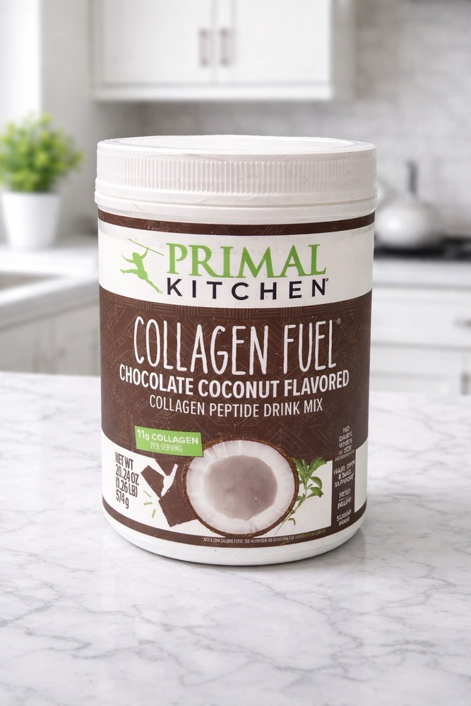 Primal Kitchen Collagen Fuel Chocolate Coconut 15.24oz Exp 03/28/2026