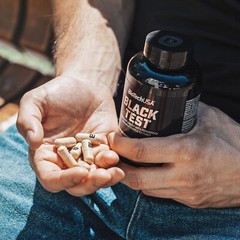 BIOTECH BLACK TEST – 90 CAPSULES – Energy, Libido , Regeneration, Testo Booster