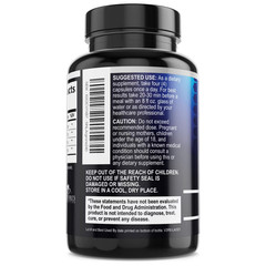 Nitric Oxide Booster 3000mg L-Arginine 3X Extra Strength Capsules