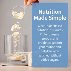 Organic Vegan Meal Replacement Shake 20g Protein 150 Calories Vanilla 17oz