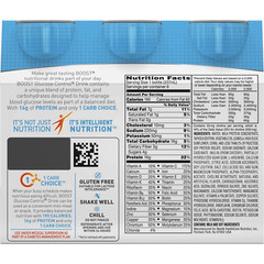 Boost Glucose Control Balanced, Vanilla Delight, 8 oz, 6CT- Pack of 1
