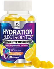 Hydration Electrolyte Gummies – Daily Liquid Replenisher Gummy – Electrolyte Mul