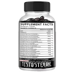 Testosteron Booster, Men’s Support and Enhancement of Natural Stamina, Vitality
