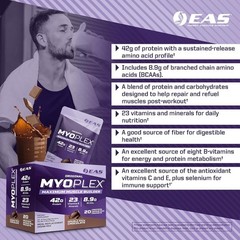 EAS Original Myoplex High Protein Meal Replacement 20 Individual Packs 6 Flavors