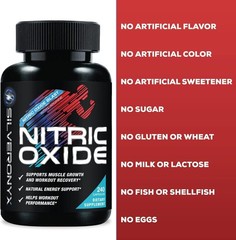 Nitric Oxide Booster 3X Strength L-Arginine Citrulline Alanine Caps