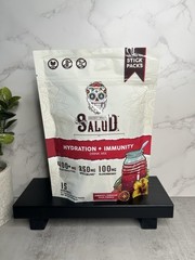 Salud Hydration+Immunity Electrolyte Drink Mix Jamaica Hibiscus 15 Exp 11/24