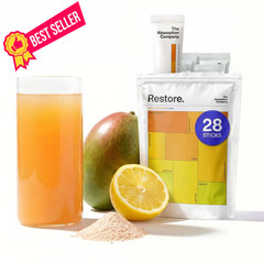 The Absorption Company Electrolyte Powder – Recovery Hydration 28 Pack Box