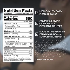 RIVAL NUTRITION Clean Gainer I High Protein Lean Gainer Powdered Drink Mix I 30g
