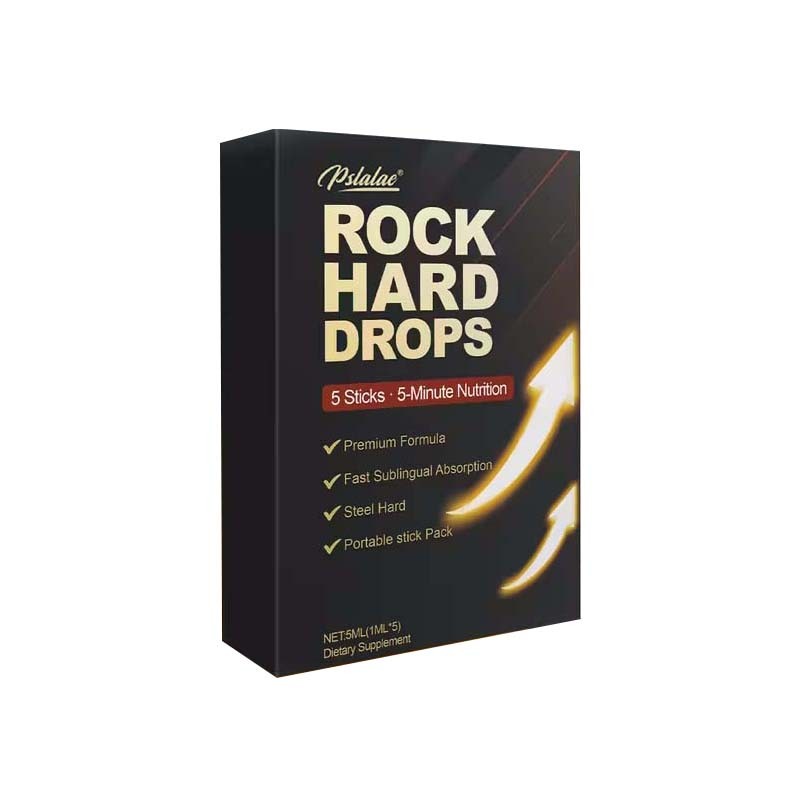 Rock Hard Drops – with Tribulus Terrestris, Maca Root, L-Arginine, Men’s Health