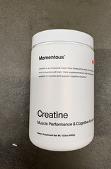 Momentous Creatine Monohydrate Powder 90 Servings Supports Muscle Recovery