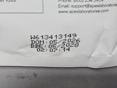 DAMAGED – Apex Labs Muscle Defense Vanilla Protein Shake 15 Servings – New