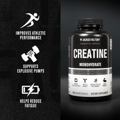 Creatine Monohydrate Capsules – Creatine Pills for Muscle Growth, Increased Stre