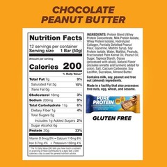 Pure Protein Chocolate Peanut Butter Bars – 20g Protein, Gluten Free