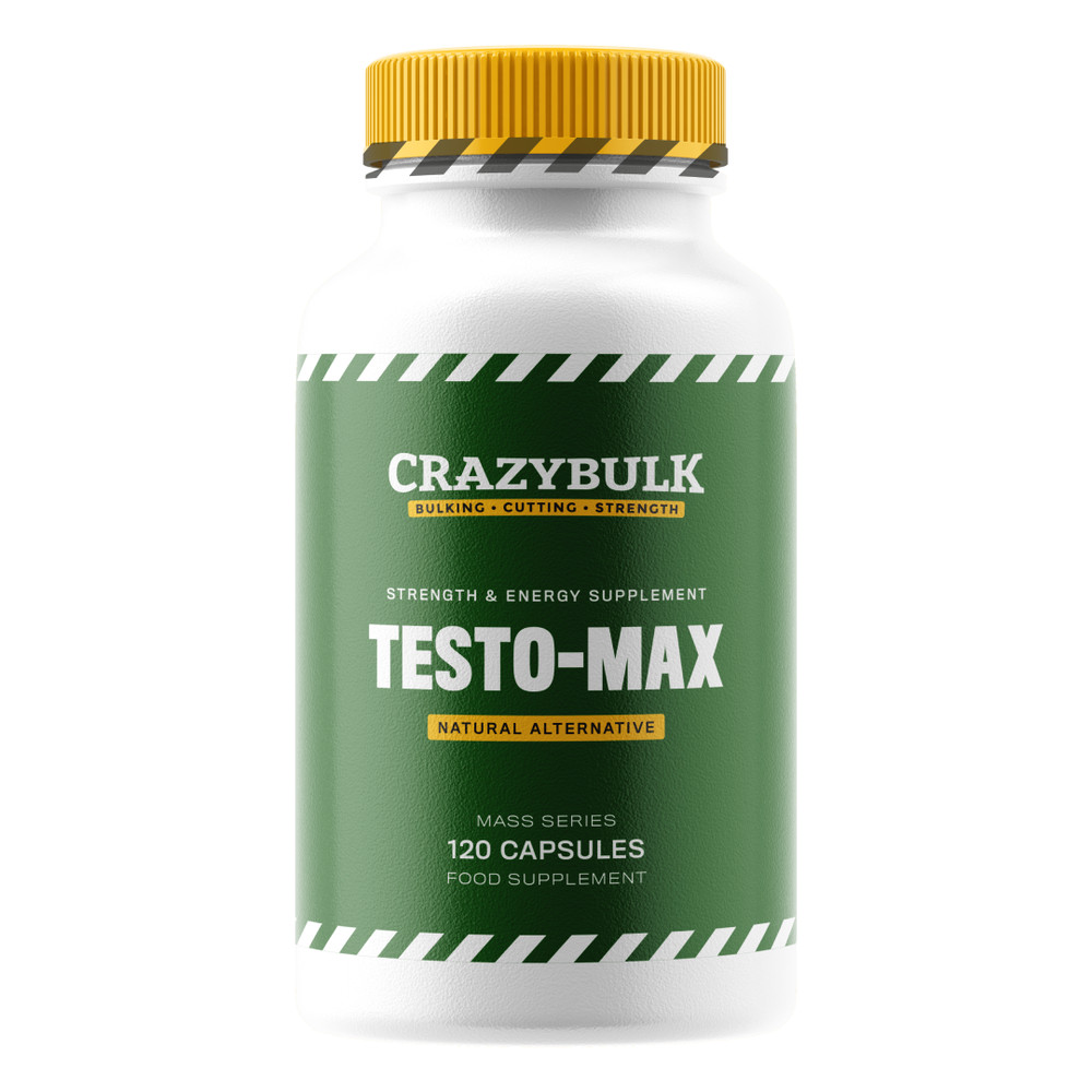CrazyBulk Testo-Max Testosterone Booster – Bodybuilding Muscle Growth