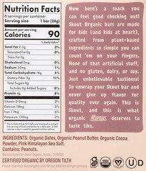 Skout Bar Kids Peanut Buttter Chocolate Chip 5.1 Oz (Pack Of 6)